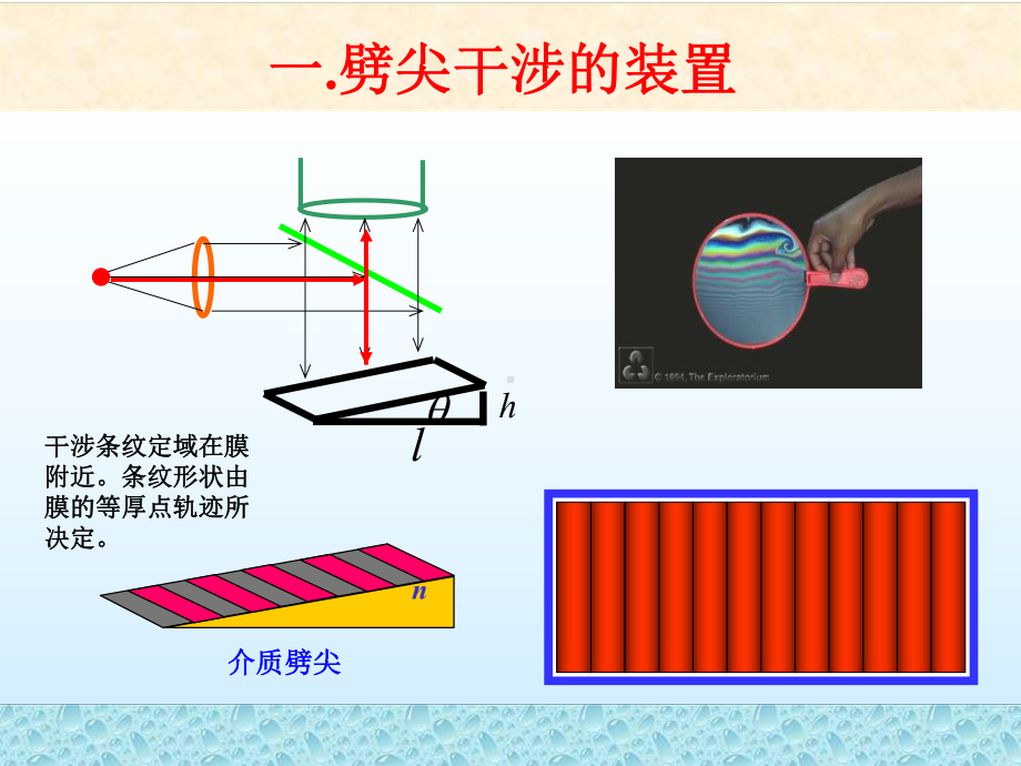 大学物理课件劈尖干涉.ppt_第3页