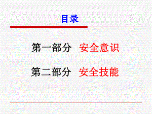 企业员工安全意识培训-讲义PPT课件.ppt