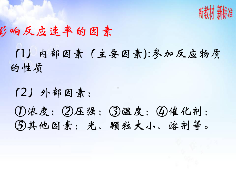 2.1.2影响化学反应速率的因素ppt课件-（2019）新苏教版高中化学选择性必修一.ppt_第2页