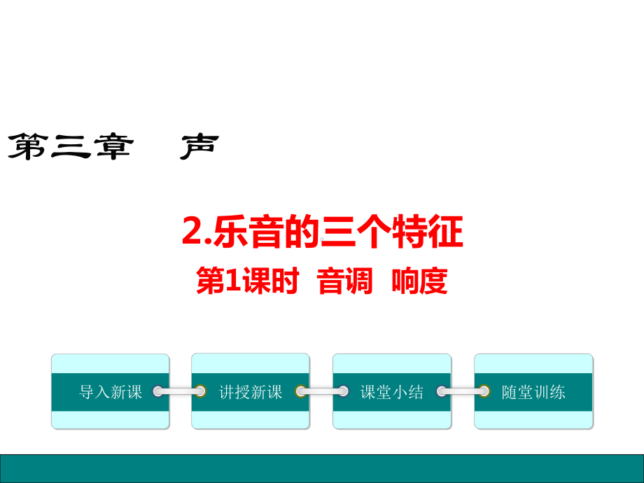 教科版八年级物理上册3.2《乐音的三个特征》精美课件.ppt_第1页