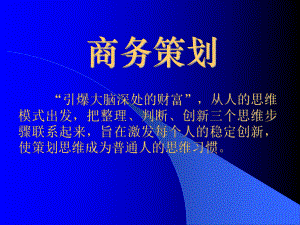 企业营销与商务策划课件.ppt