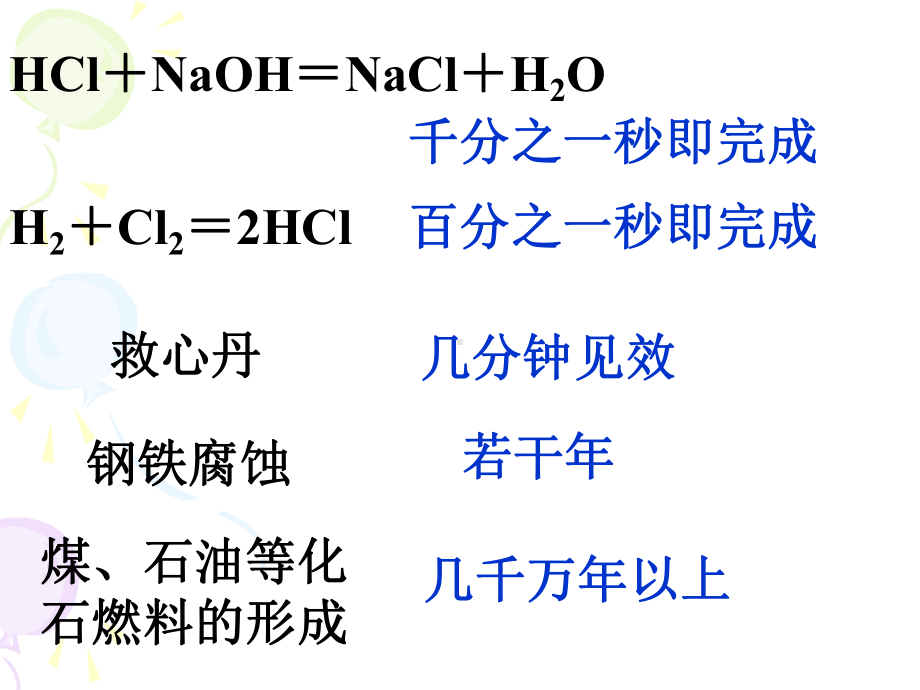 人教版化学必修二2.3-化学反应的速率和限度课件.ppt_第3页