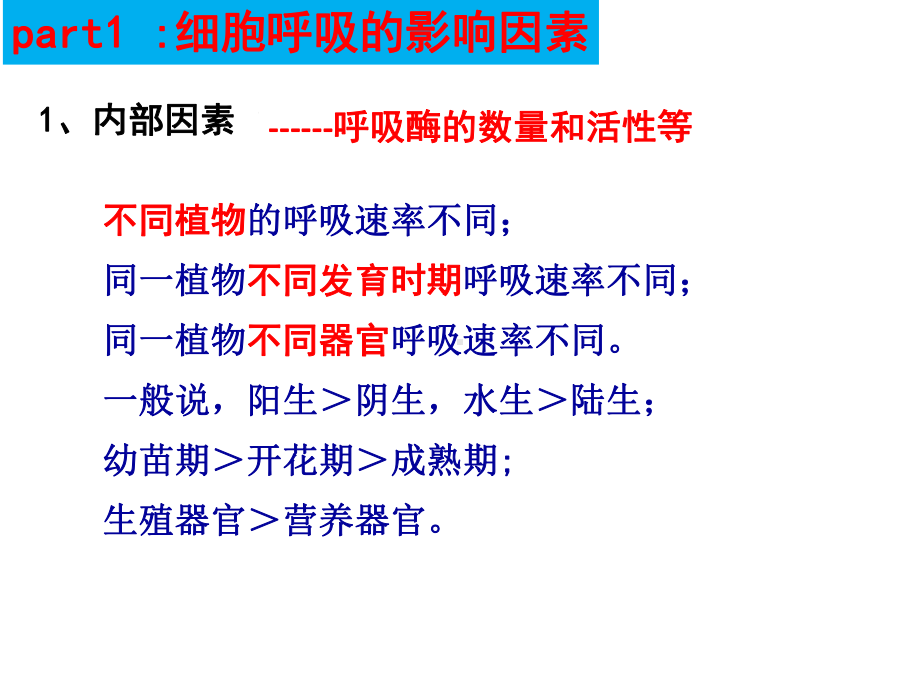 二轮复习呼吸作用和光合作用的影响因素及曲线分析分析课件.pptx_第2页