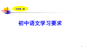 初中语文学习的要求(课堂PPT)课件.ppt
