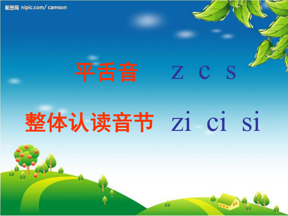 小学语文一年级上册拼音zhichishir(课堂PPT)课件.ppt_第1页