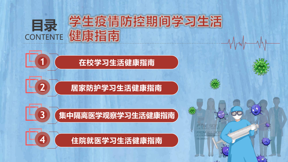 《学生疫情防控期间学习生活健康指南》学习宣讲主题班会.pptx_第3页