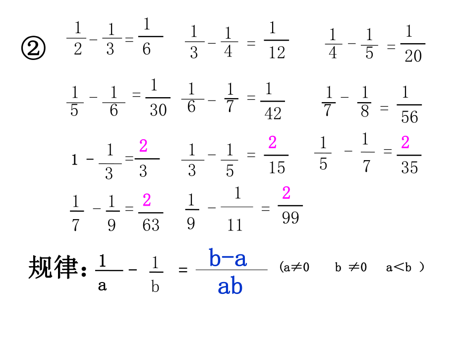 小学奥数举一反三分数的加减法巧算课件.pptx_第3页