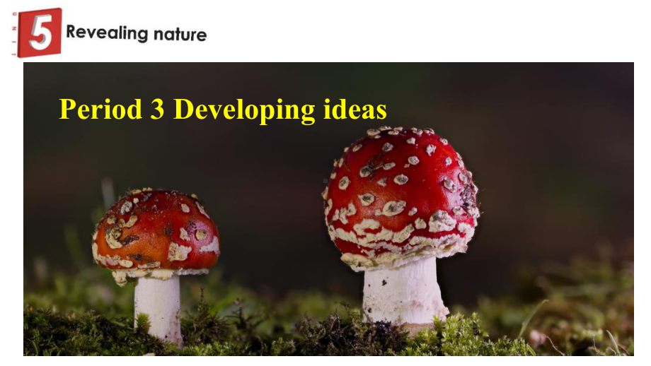 Unit 5 Revealing nature Developingideas (The secret language of plants )ppt课件-（2019）新外研版高中英语高一下学期选择性必修第一册.pptx_第1页