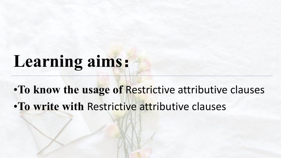 Unit 1 Restrictive attributive clauses（1）定从之关系代词精讲与课上同步练习ppt课件（2019）新外研版高中英语选择性必修第一册.pptx_第2页