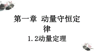 1.2动量定理 ppt课件-（2019）新人教版高中物理选择性必修第一册高二上学期.pptx