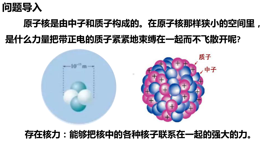 5.3核力与结合能 ppt课件-（2019）新人教版高中物理选择性必修第三册高二下学期.pptx_第2页