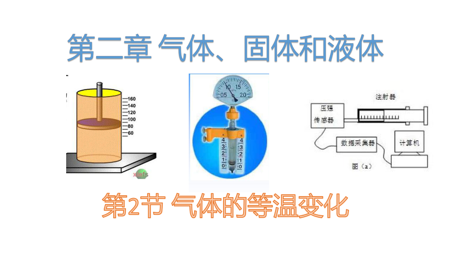 2.2气体的等温变化 ppt课件-（2019）新人教版高中物理选择性必修第三册.pptx_第1页