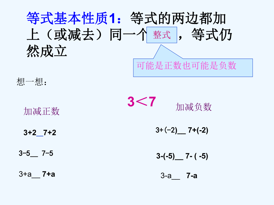 中职数学基础模块上册《不等式的基本性质》ppt课件.ppt_第3页