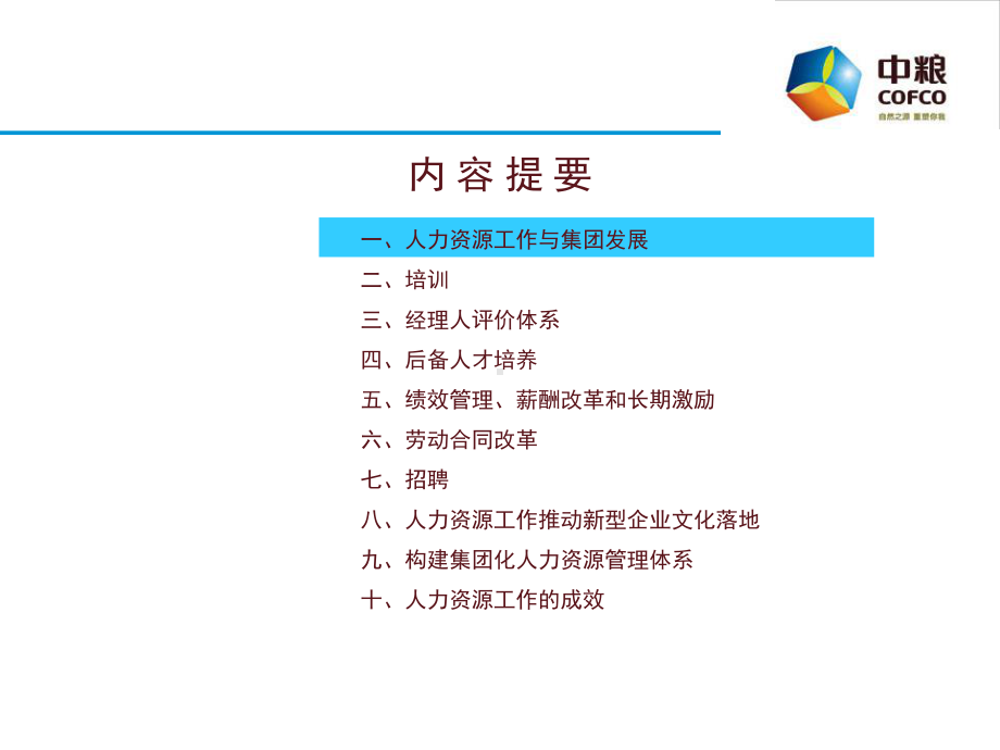 中粮集团人力资源介绍课件.ppt_第2页