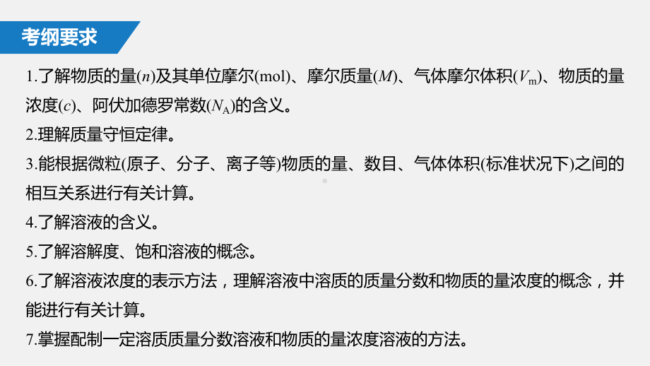 2020高考化学通用版提分大二轮复习课件：专题二-化学计量及其应用-.pptx_第2页