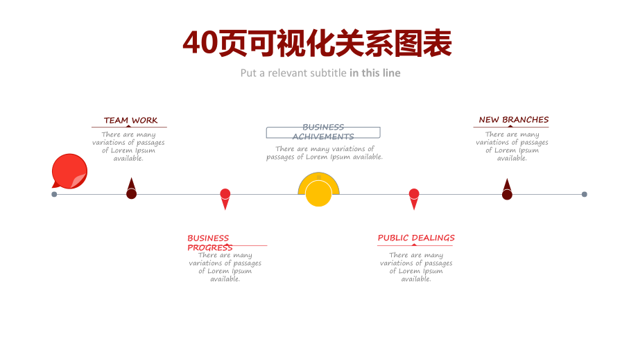 40页红色对比关系信息可视化ppt图表课件.pptx_第3页