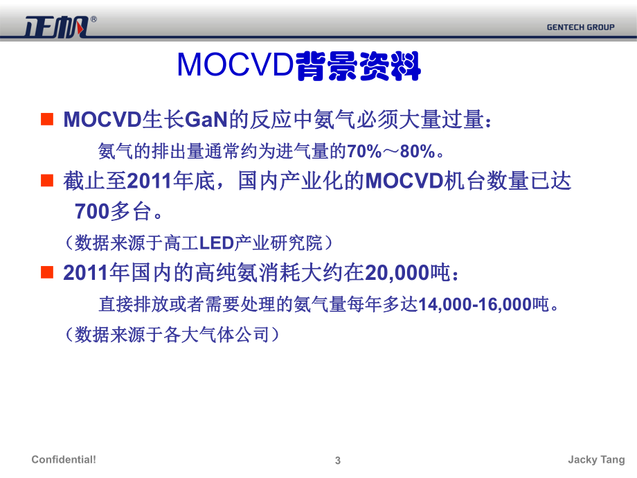 YMOCVD尾气中氨气的回收和循环利用课件.ppt_第3页