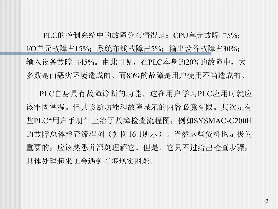 PLC系统故障诊断与排除剖析课件.ppt_第2页