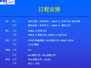 MIKE培训技巧资料课件.ppt