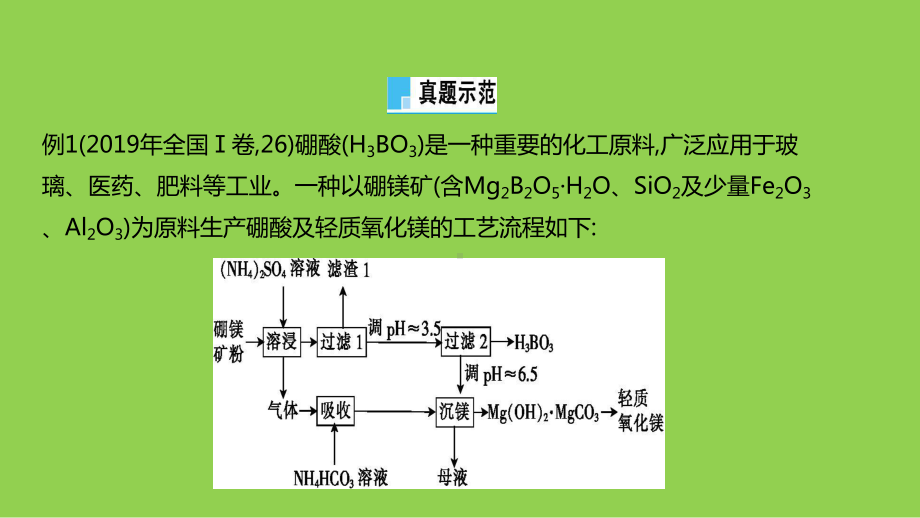 2021年高考化学复习微专题《化学工艺流程》课件.ppt_第3页