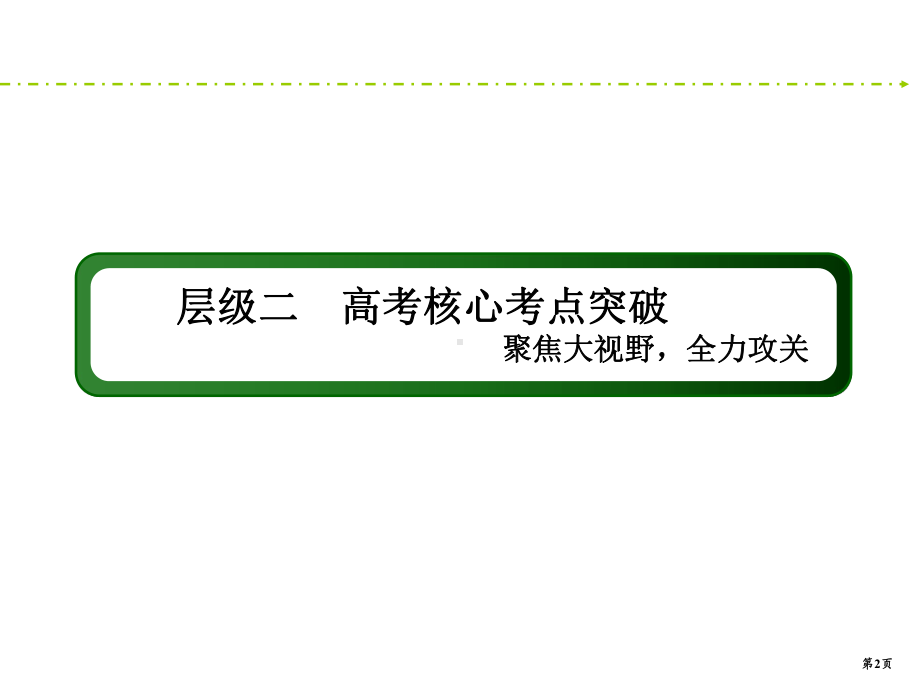 2020-2021新课标高考理科数学导数的简单应用核心攻关高考核心考点突破(50张)课件.pptx_第2页