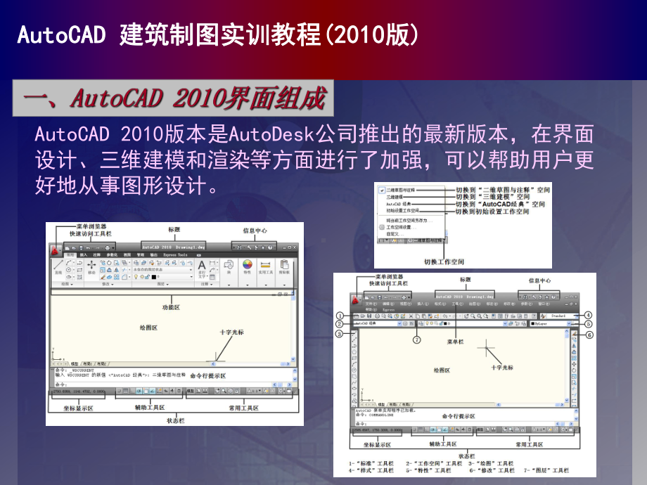 autocad建筑制图实训教程(版)精品资料课件.ppt_第2页