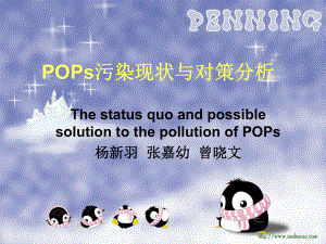 POPS污染现状与对策分析课件.ppt