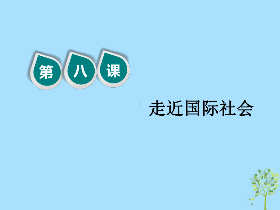 2020版高三政治一轮复习第二模块政治生活第八课走近国际社会课件.ppt_第2页