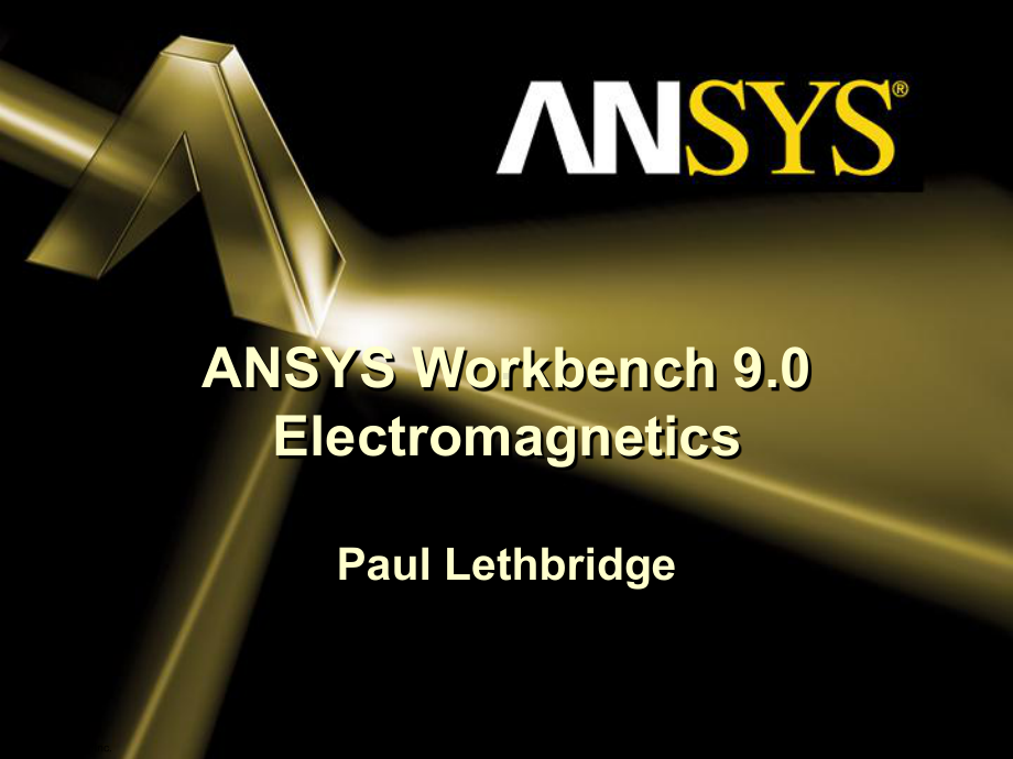 ANSYS-Workbench-电磁场分析例子剖析课件.ppt_第1页