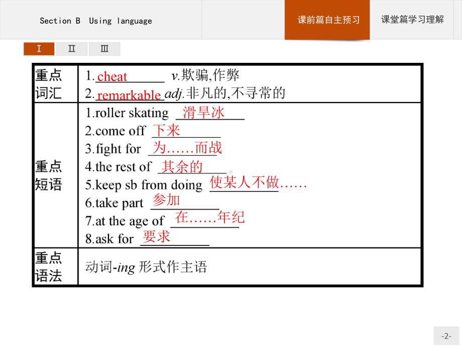 2020-2021学年新高中英语外研版选择性必修第一册课件：Unit-3-Section-B-Using-language.pptx_第2页