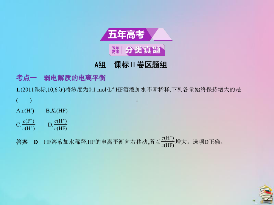 2020版高考化学一轮复习专题十四弱电解质的电离平衡课件.pptx_第2页