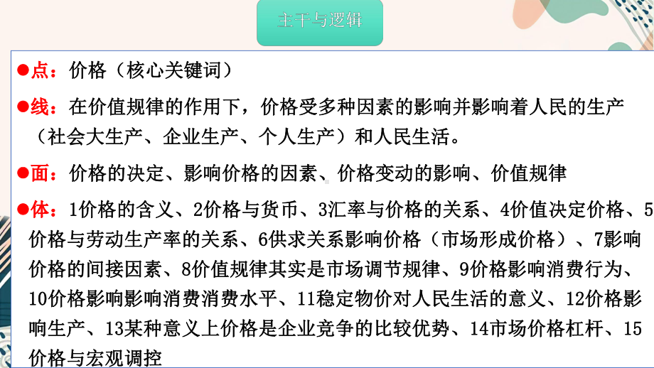 2021届高考政治一轮复习课件：经济生活第二课多变的价格(共62张PPT).pptx_第3页