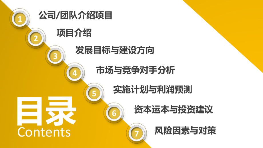 PPT模板：框架完整商业创业融资计划书(适用于投资合作公司介绍企业宣传)5175课件.pptx_第2页