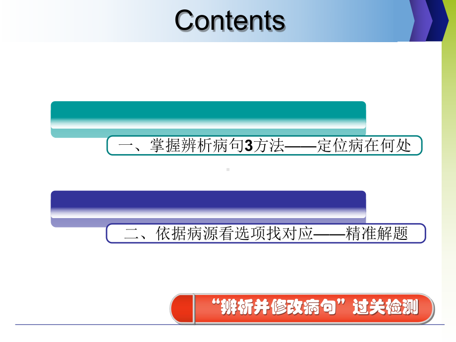 2020高考语文第一部分-专题二-第4课时-掌握辨析并修改病句的方法技巧课件.ppt_第2页