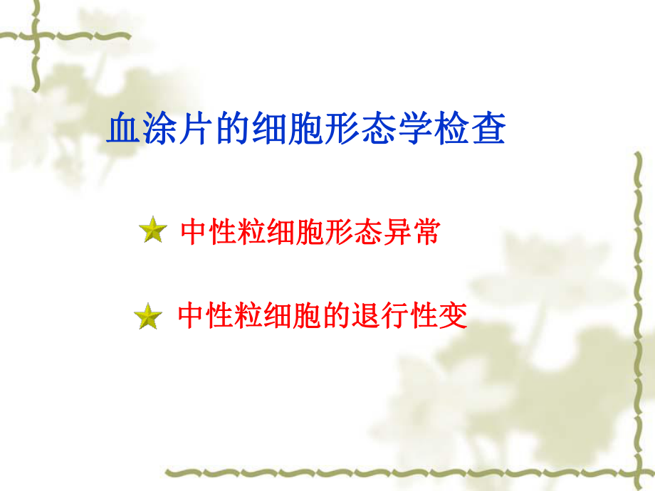 中性粒细胞形态异常剖析课件.ppt_第3页