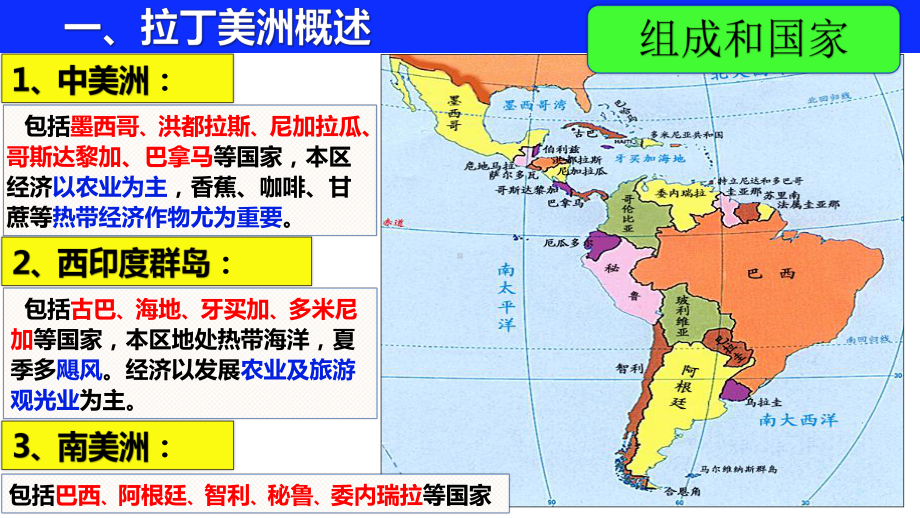 2021届高考地理一轮复习-课件-拉丁美洲、巴西.pptx_第3页