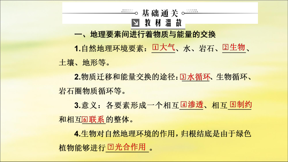 2020版高考地理大一轮复习第五章自然地理环境的整体性与差异性第1讲自然地理环境的整体性课件新人教版.ppt_第3页