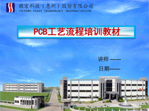 PCB工艺流程培训教材54页PPT课件.ppt