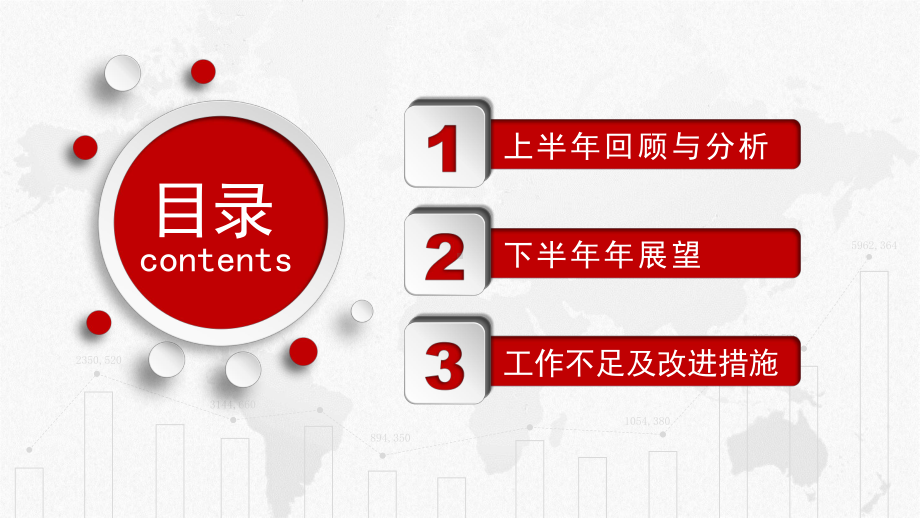 PPT模板：红色大气微立体全新图表财务工作数据分析报告汇报总结课件.pptx_第2页