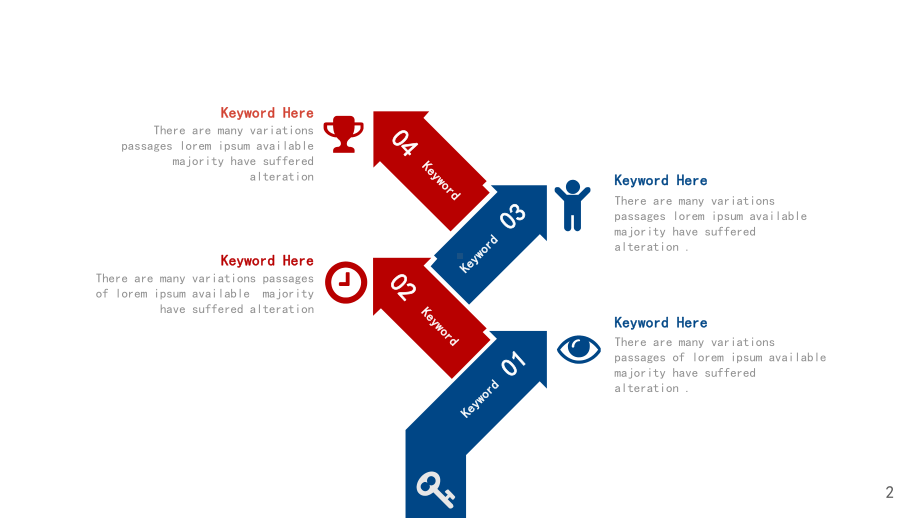 20套红蓝创意经典创意高端PPT图表合集一课件.pptx_第2页