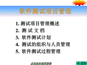 20软件测试报告及测试评价软件过程管理课件.ppt