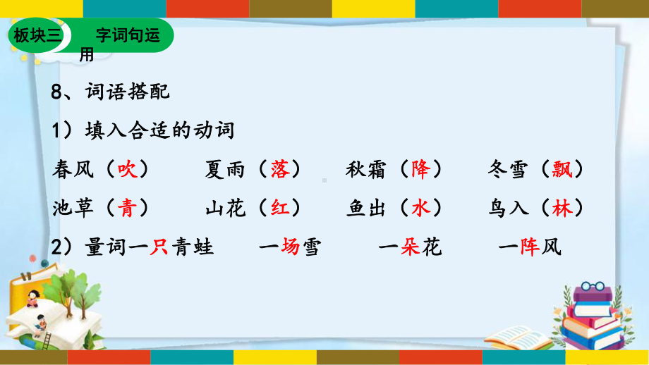 1下语文-课内词语搭配全册课件.ppt_第2页