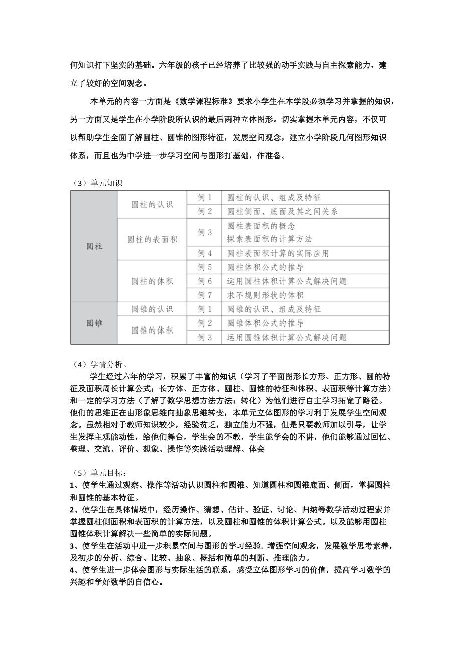 《圆柱圆锥整理复习》教学片教案.docx_第2页