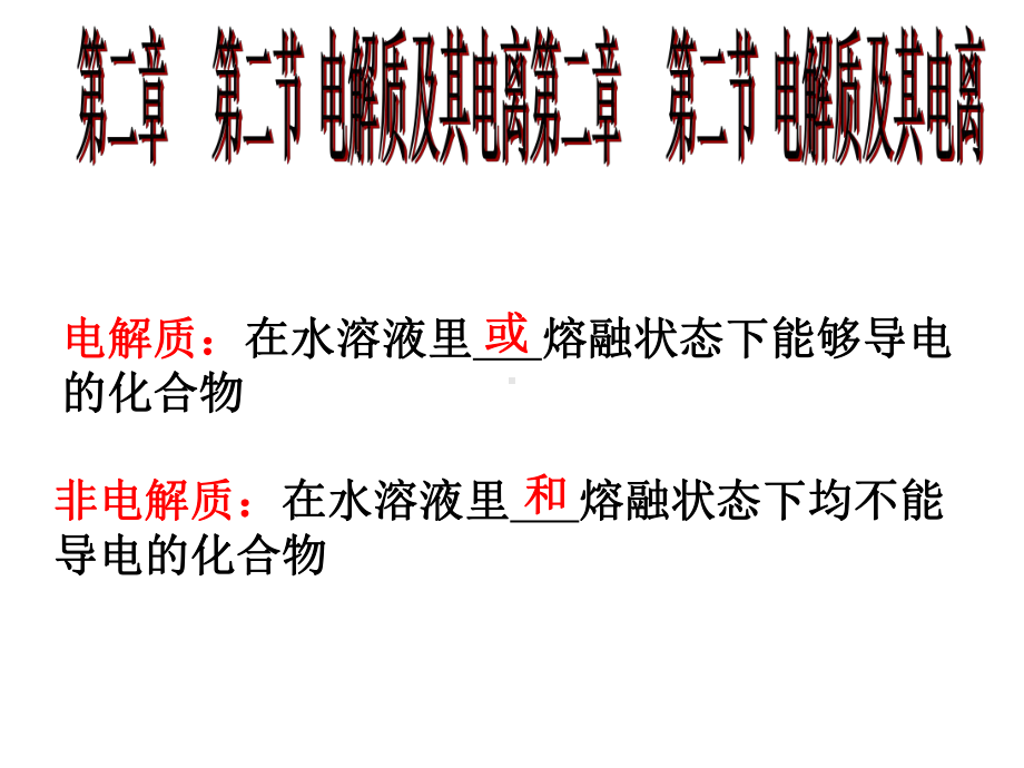 2.2.1电解质及其电离ppt课件-（2019）新鲁科版高中化学高一上学期必修第一册.ppt_第3页