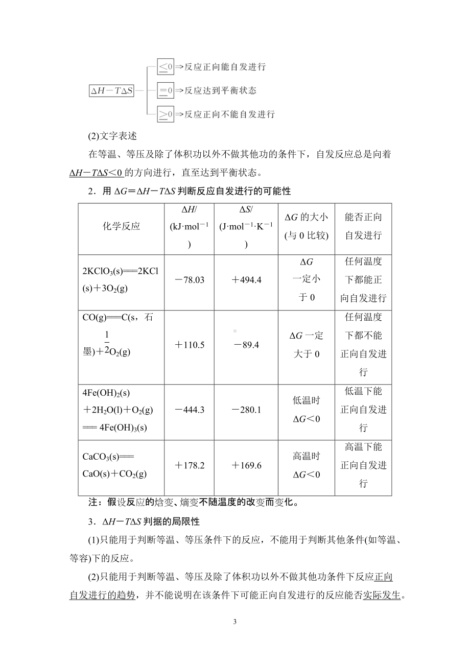 第2章 第1节 化学反应的方向 讲义-（2019）新鲁科版高中化学选择性必修第一册.DOC_第3页