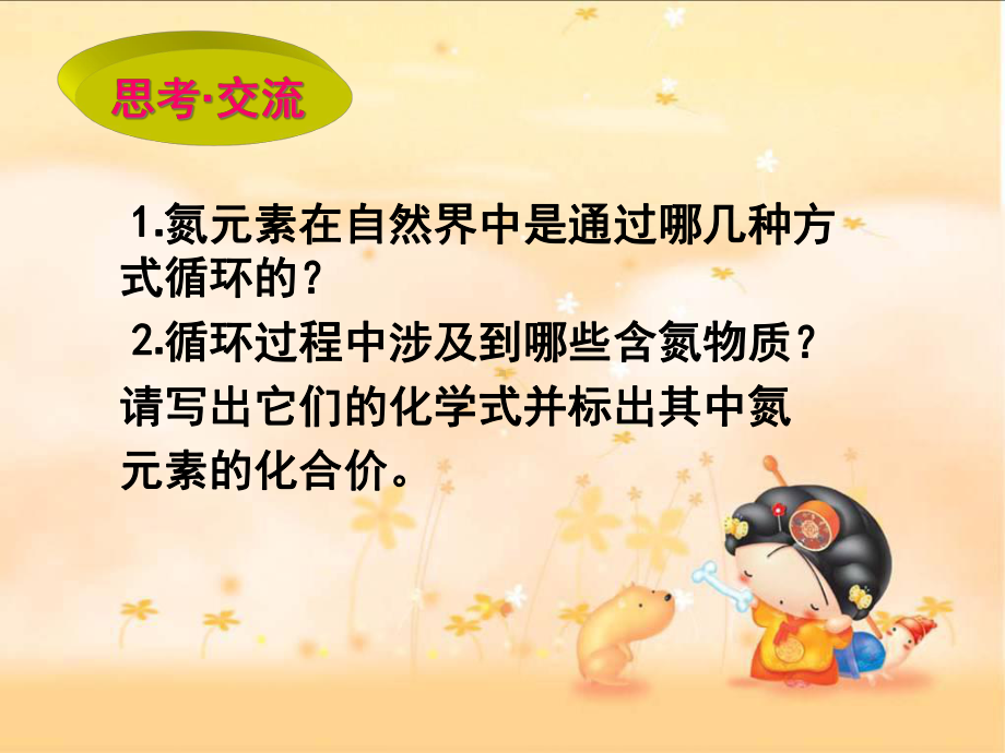 （2019）新鲁科版高中化学必修第一册第三章第二节氮的循环ppt课件.ppt_第3页