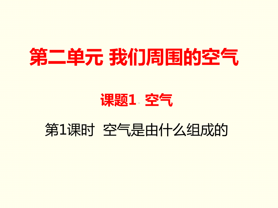 人教版九年级化学上册第一单元课题1空气-新课课件(共32张PPT).ppt_第1页