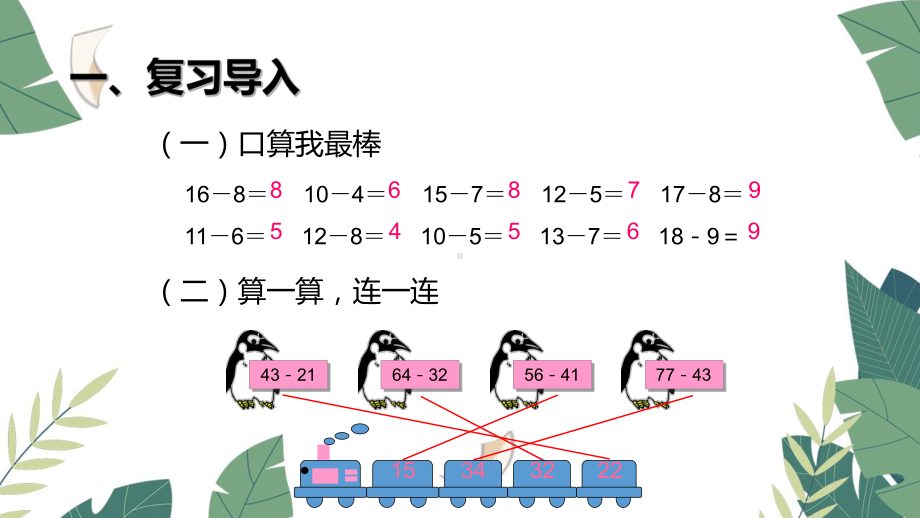 二年级数学上册100以内的加法和减法-退位减-课件.pptx_第2页