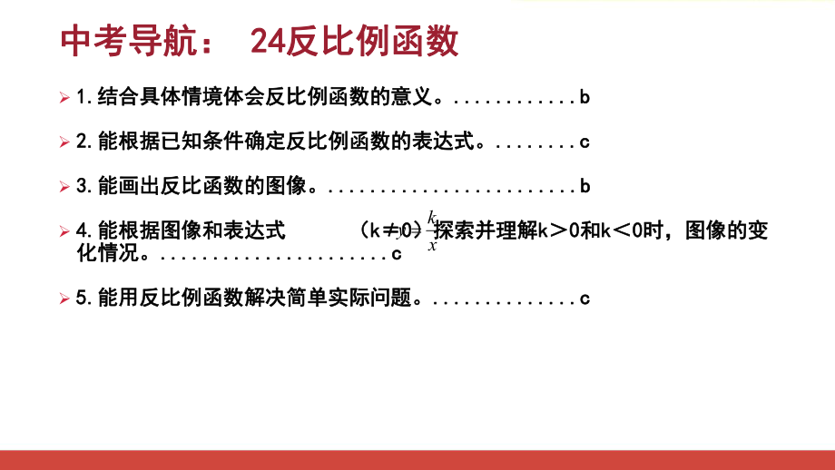 初中数学《公开课反比例函数的复习》公开课优质课PPT课件.ppt_第3页