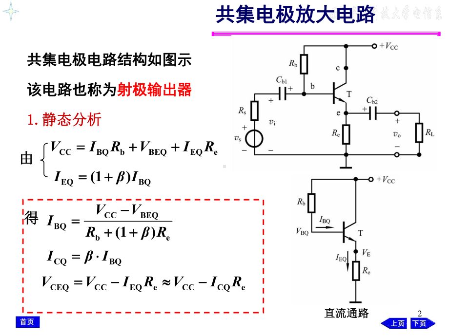 共集电极放大电路ppt课件.ppt_第2页